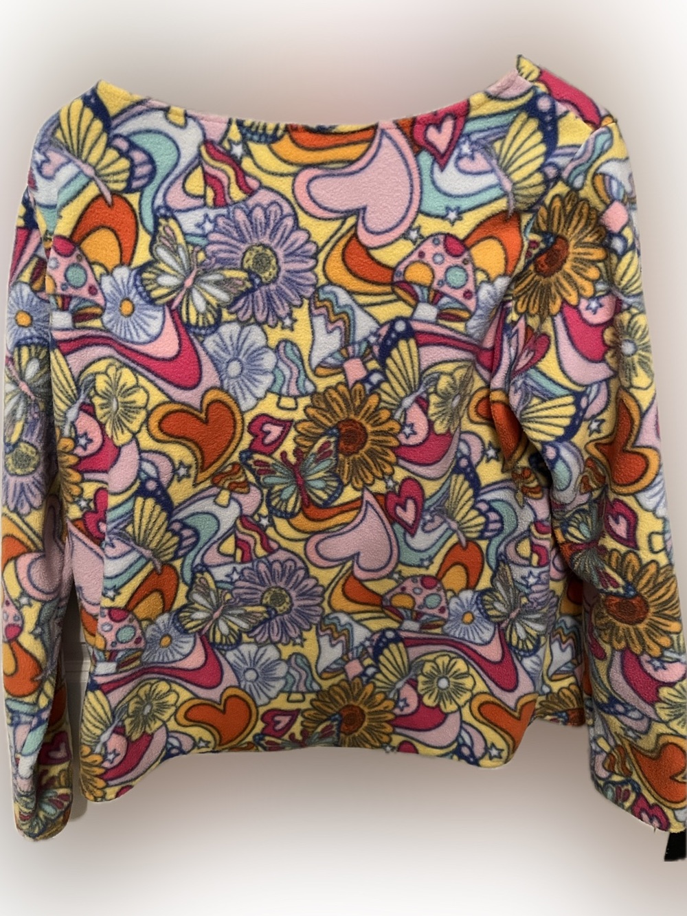 Homemade Psychedelic Fleece - Picture 2 of 3
